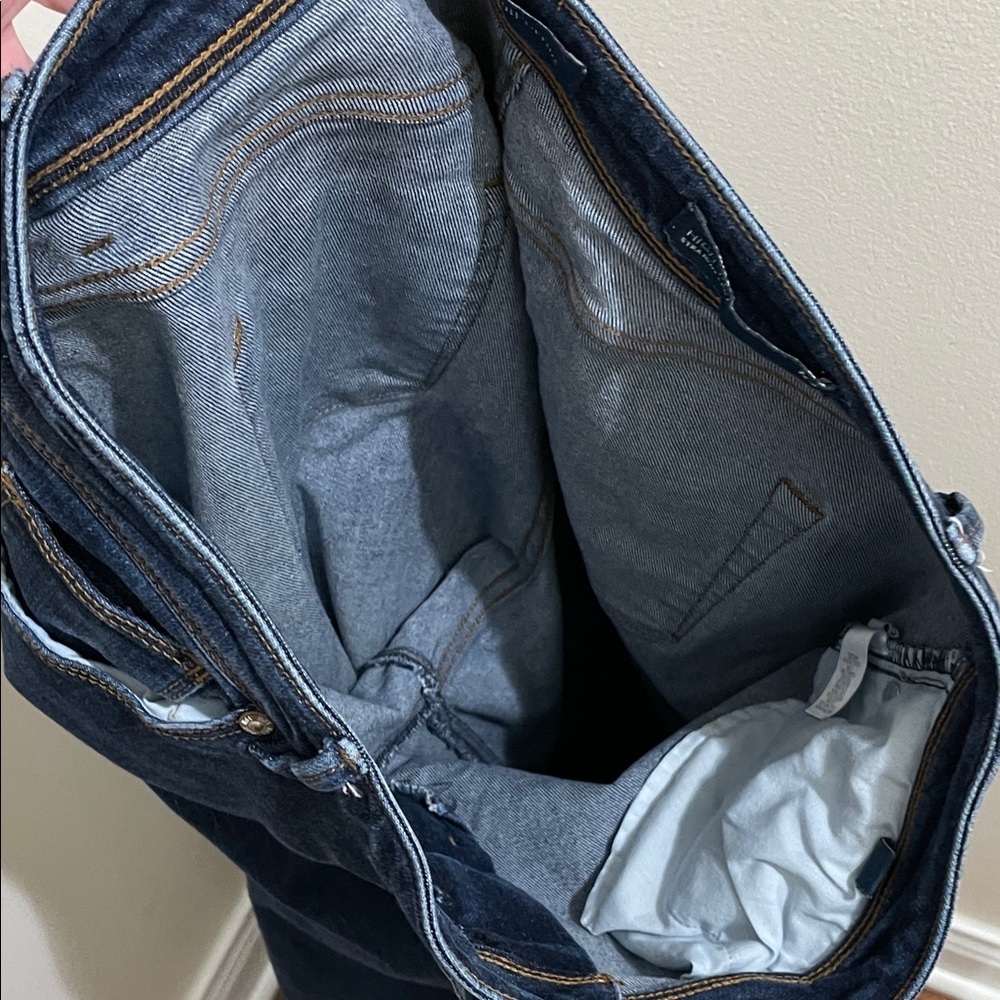 Women's J. Jill High-rise Straight Leg Blue Jeans, Size 10 - Picture 7 of 15